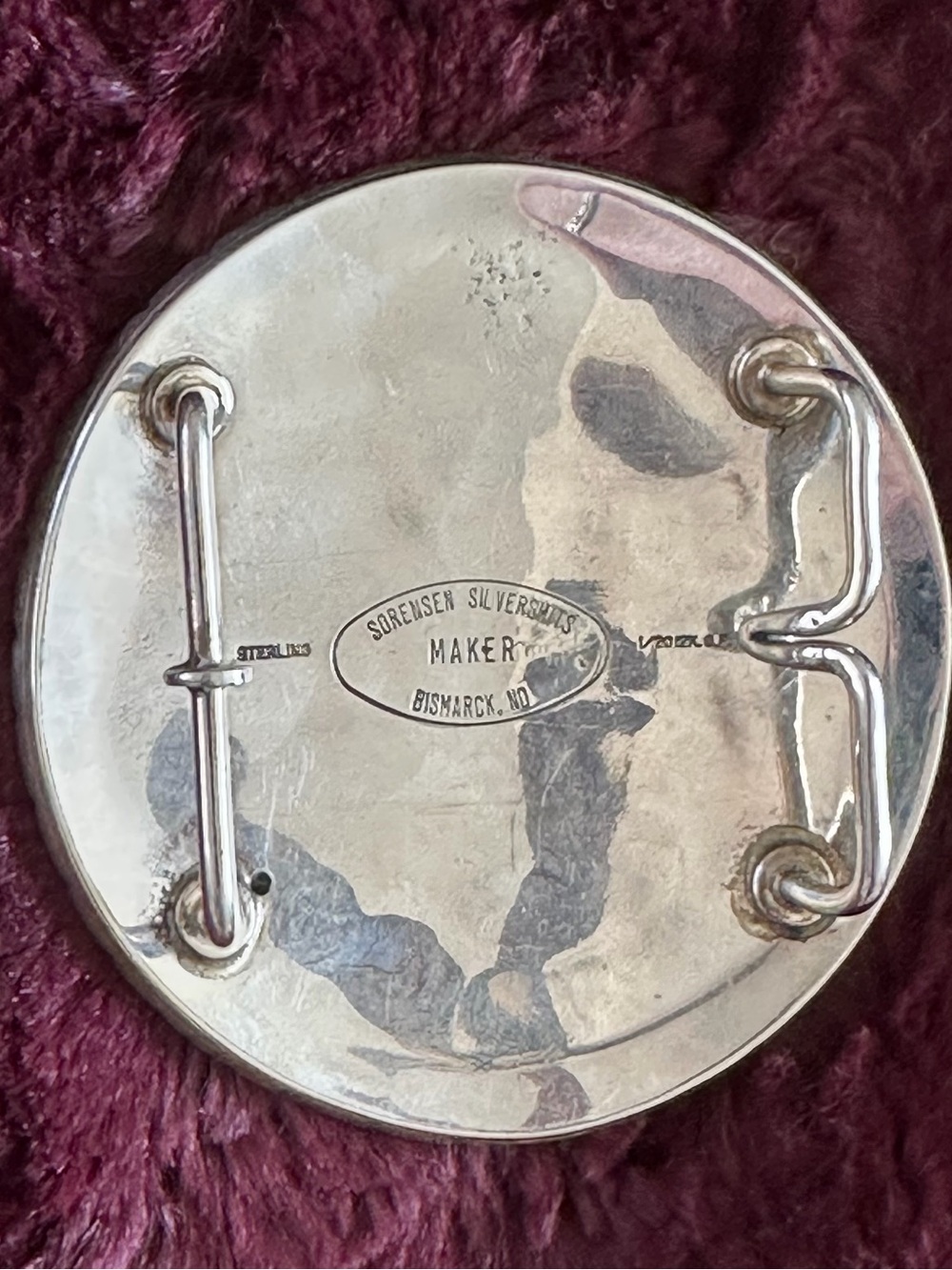 PRCA CRC 93’ Champion All-Around Rodeo Belt Buckle - Sterling Silver & Gold Fill - Picture 5 of 9